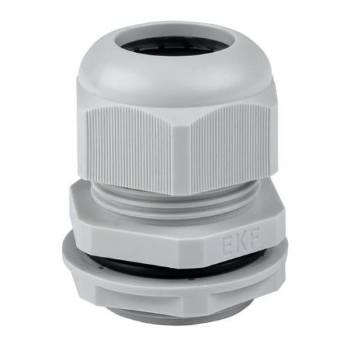 Сальник PG29 IP54 (20 шт) d отв, 37 мм / d провод, 18-25 мм PROxima | код plc-pg-29-r | EKF фото 2 Сальник PG29 IP54 (20 шт) d отв, 37 мм / d провод, 18-25 мм PROxima | код plc-pg-29-r | EKF фото 2