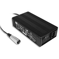 Источник питания AC-DC, 120Вт, вход 88…132V AC/176-264VAC, выход 55.2В/2.2A, изоляция 3000В AC, в кожухе, настольный 180х96х49мм, заряд в 2 стадии, -10…+60С | код PB-120N-54C | MeanWell