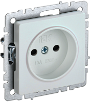 BRITE Роз. без з/к с з/ш 10А РСш10-2-БрЖ жемч. IEK | код BR-R13-10-K36 | IEK