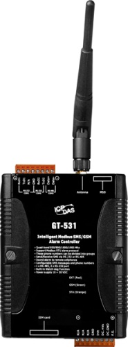 GT-531 CR Intelligent Modbus SMS/GSM Alarm Controller (RoHS) (without microSD card ) | код 00-06074247 | ICP DAS