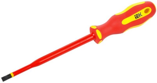 Отвертка диэлектрическая SLIM SL6.5х150 Т2 ARMA2L 5 | код A2L5-SC31-T2-SL-65-150 | IEK