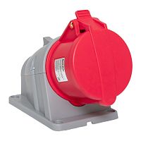 Розетка стационарная наружная 124 3Р+РЕ 32А 380В IP44 PROxima | код ps-124-32-380-PRO | EKF