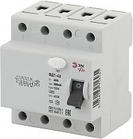 УЗО эл-механическое Pro NO-902-68 ВД1-63 3P+N 40А 300мА | код. Б0031907 | ЭРА