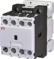 Контактор CEM 2,5CK.01 (2,5 кВАр, 400-440V) | код 004643803 | ETI