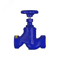 Клапан запорный чугунный 201A 20 Ру16 Тмакс 200С ВР со штурвалом сальниковый | код 201A020C00 | Zetkama