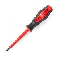 Отвертка диэлектрическая Профи PH2х100 | код 78612 | КВТ