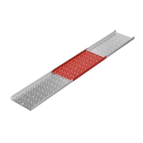 Лоток листовой перфорированный 400х50 L2000 0.8мм "Быстрый монтаж ПЛЮС" LPplus50-400-0.8-2000 КМ PL2482 фото 3