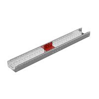 Пластина для лотка соединительная П-образ. усилен. 100х400 "ПЛЮС" SPUplus100-400 КМ PL4738