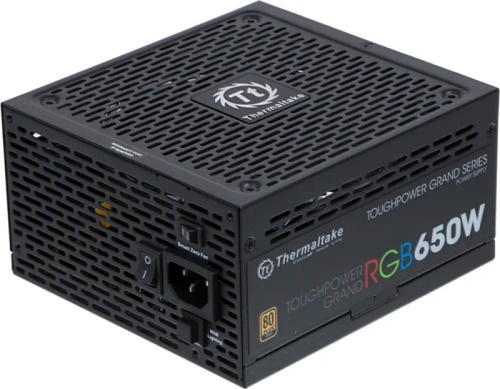 Блок питания Thermaltake ATX 650W Toughpower Grand RGB Sync 80+ gold 24pin APFC 140mm fan color LED 9xSATA Cab Manag RTL | код 1106489 | THERMALTAKE