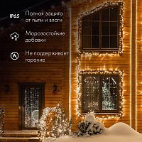 Шнур светодиодный Дюралайт фиксинг 2Вт 36LED/м тепл. бел. (уп.100м) | код 121-136 | Neon-Night
