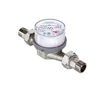 Водосчетчик унив., квартирный, до +90^С, 1,5м3, 1/2", 110 мм (NEW) | код. VLF-15U | VALTEC