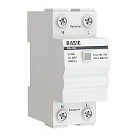 Реле напряжения (сквозное подкл,) RVb-40A Basic | код rvb-40a | EKF