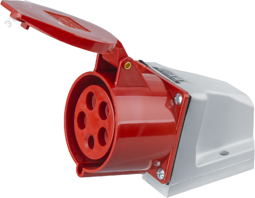 Розетка NCA-SR125-32-380 стационарная наружная 32А 3P+N+PE IP44 | код 14299 | Navigator Group Розетка NCA-SR125-32-380 стационарная наружная 32А 3P+N+PE IP44 | код 14299 | Navigator Group