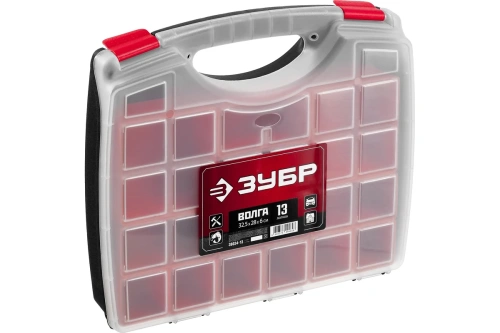 Органайзер ''ВОЛГА-13'' со съемными лотками | код 38034-13 | ЗУБР