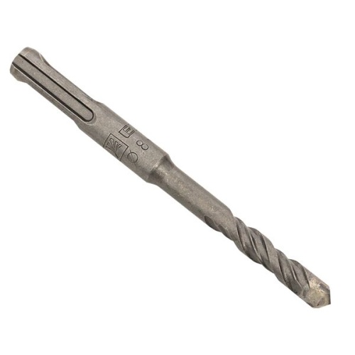 Бур по бетону SDS-plus 8х110 мм (2 резца)(4S спираль) Master | код db-8-110-2x4 | EKF фото 3