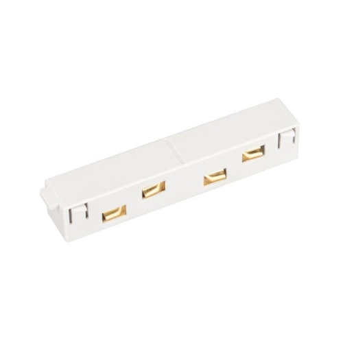 Коннектор прямой MAG-ORIENT-CON-I-POWER (WH) | код 35805 | Arlight