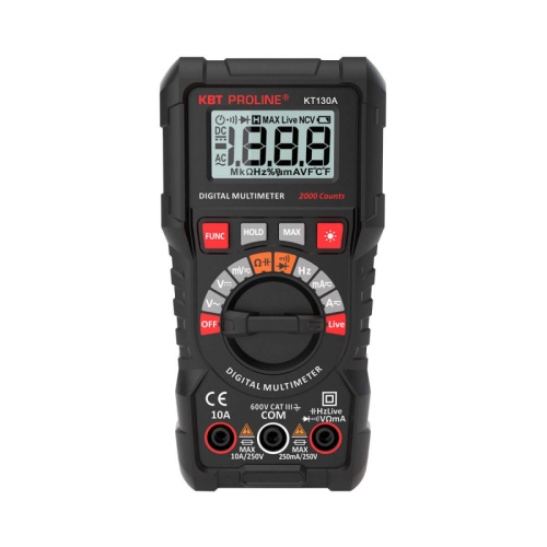Мультиметр цифровой KT 130A PROLINE (КВТ) | код 88549 | КВТ