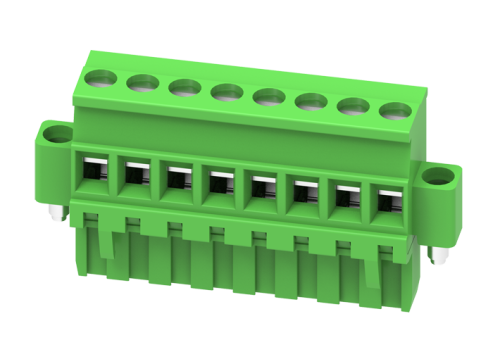 MC-RE5.0V06C-K Разъём гнездовой MC, шаг 5.0мм,6 конт. с винт.,зел., шт | код MC-RE5.0V06C-K | SUPU