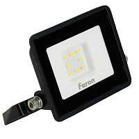 Прожектор светодиодный 2835 SMD 10Вт 6400К IP65 AC230В/50Гц черн. LL-918 FERON 29489