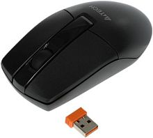 Мышь A4Tech G3-330NS черный оптическая (1200dpi) silent беспроводная USB (3but) | код 1635695 | A4TECH