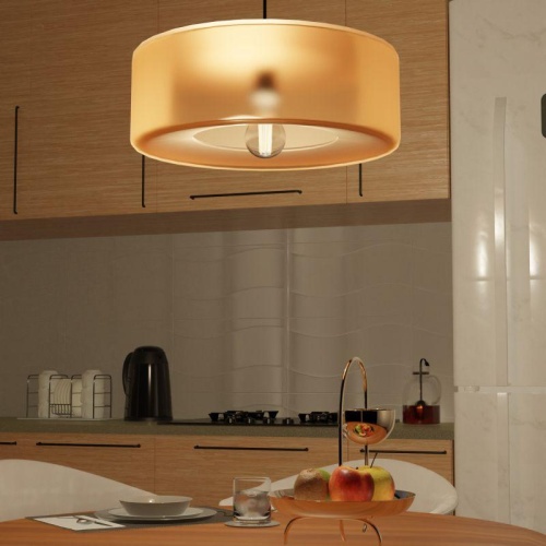 Лампа светодиодная филаментная LED 23 Вт 2300 лм 2700К А70 груша теплый E27 AC 220В прозрачная колба Basic Gauss | код 40712132 | Gauss фото 3