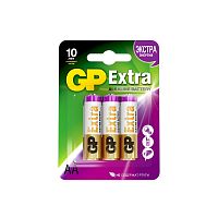 Алкалиновые батарейки GP Extra Alkaline 15А AА - 6 шт. на блистере 15AXNEW-CR6 | код 4891199177729 | GP Batteries