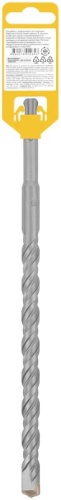 Бур по бетону SDS PLUS профи W-образная вставка двойная спираль 14х260мм FIT 32825 фото 4
