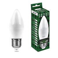 Лампа светодиодная 7Вт 230В E27 4000К C37 SBC3707 SAFFIT 55033