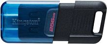 Флеш Диск Kingston 256GB DataTraveler 80 M Type-C DT80M/256GB USB3.2 черный | код 1910842 | Kingston