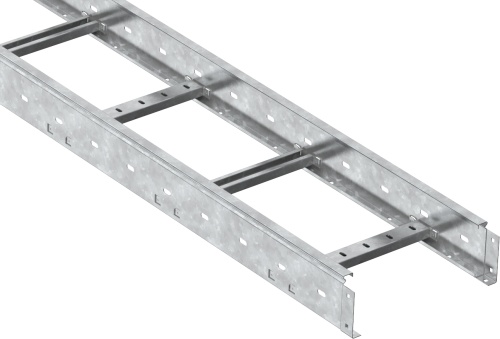 Лоток лестничный LESTA 100х400х3000-1,5 HDZ | код CLM40-100-400-3-150-HDZ | IEK