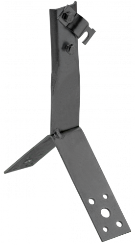 Дер. пр. кр. 6-10мм вин. кон. h=80мм оц. сталь TD IEK | код ZDP80-13-4-16-80 | IEK