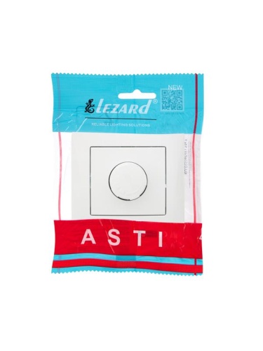 Светорегулятор повор-нажим. СП ASTI для LED ламп в сборе бел. LEZARD 7081-0202-163 фото 4
