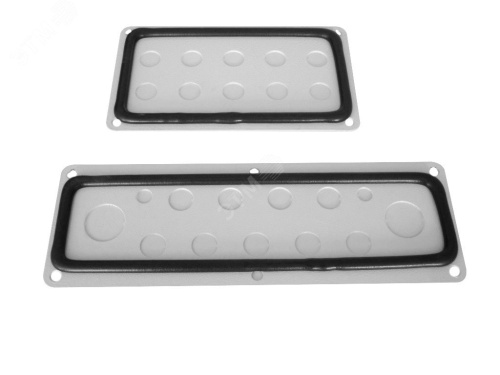 Панель кабельных вводов с отверстиями D125мм-2шт D20мм-9шт | код EMW-PCD-326.129 | Elbox