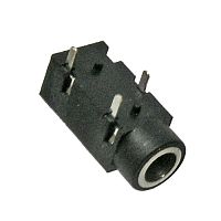 Разъём аудио RUICHI TKX3-3.5-30 PCB jack, гнездо на плату | код 107301 | Ruichi