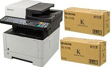 МФУ лазерный Kyocera Ecosys M2540DN A4 Duplex Net белый (в комплекте: + 2 картриджа) | код 1660320 | Kyocera