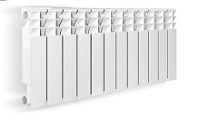 Радиатор биметаллический секционный 350/80/12 боковое подключение | код Р0000010564 | Oasis