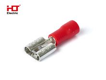 Разъем изолированный Рпи-м 1.25-250 красный HLT | код 084-03-13 | HLT