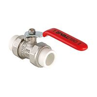 Кран латунный с PPR муфтами, 32мм | код. VTp.745.0.032 | VALTEC