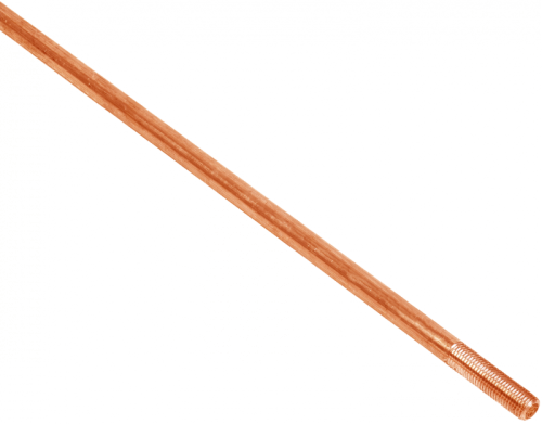Молниеприемник D=16мм L=4м медь IEK | код ZLC10-50-16-040 | IEK