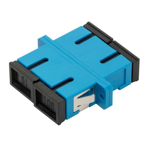 Адаптер оптический LANMASTER SC, SM, дуплексный | код LAN-2SC-AM-SM | LANMASTER