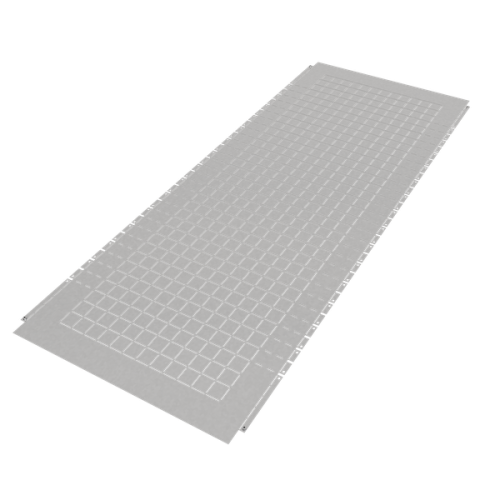 Панель вертикальная для секционирования В2000 Г800 мм EKF AleSta | код AleSta-PCV208 | EKF фото 3