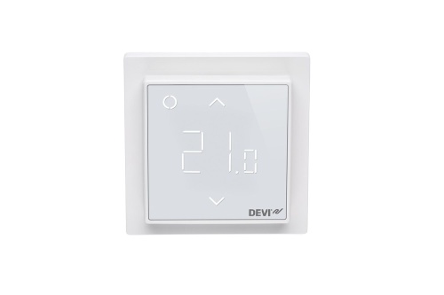 Терморегулятор интеллектуальный reg Smart с Wi-Fi 16А полярно-бел. | код 140F1140 | DEVI