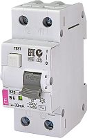 Диффер. автоматический выключатель KZS-2M B 6/0,03 тип AC (10kA) | код 002173101 | ETI