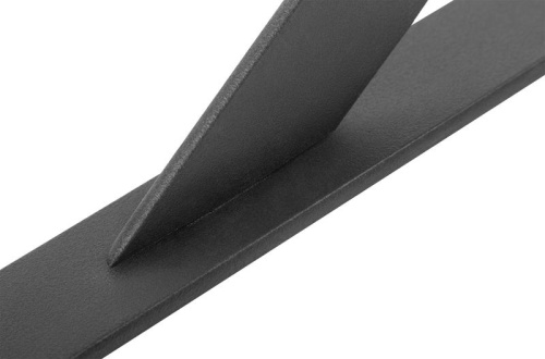 Уголок-кронштейн усиленный 200х150мм черн. КУРС 66104 фото 6