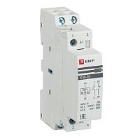 Модульный контактор КМ 1P 20А 400/230 AC | код. km-1-20-11 | EKF