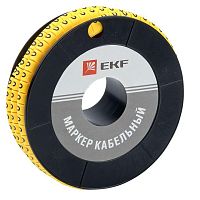 Маркер-кабельный 1,5кв.мм 0 (к-1000ед) (ЕС-0) | код. plc-KM-1.5-0 | EKF