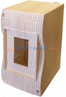 Корпус пластиковый, навесной, ЩРН, 2 - 4 модуля, 139 х 90 х 62 мм, IP40, сосна (80 шт.) Hegel | код КМ2040-04-И | HEGEL