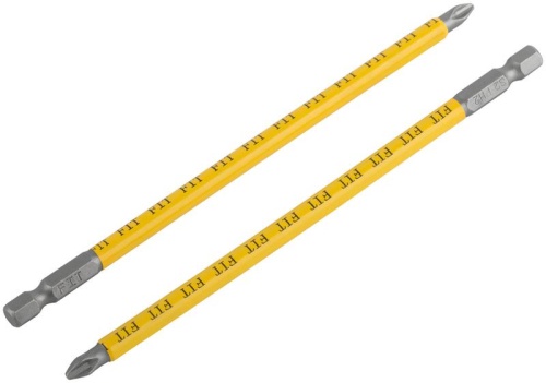 Биты кованые сталь S2 односторонние 150 мм PH2 Профи 10 шт блистер | код 57530 | FIT фото 5 Биты кованые сталь S2 односторонние 150 мм PH2 Профи 10 шт блистер | код 57530 | FIT фото 5