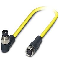 Кабель для датчика / исполнительного элемента SAC-4P-M8MR/ 1,5-542/M8 FS BK | код 1406204 | PHOENIX CONTACT