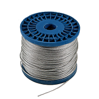 Трос 3,0 мм стальной оцинкованный (220м) | код 3 -ТС-6х7+FC | KMP